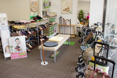 みんなの介護用品専門店 奈良店店内の様子